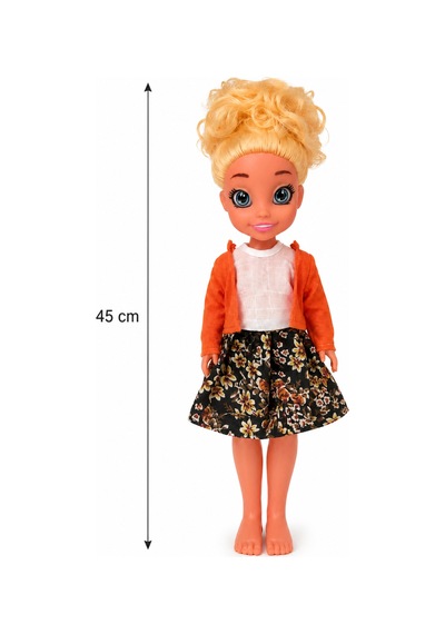Laura Cool Girl 45 Cm Sesli Ve Şarkı Söyleyen Oyuncak Bebek