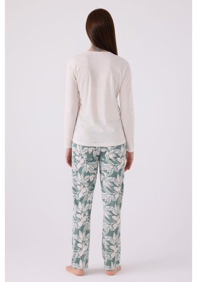 Arnetta Kadın Beyaz Pijama Takımı Ar3116-s-v1 Beyaz