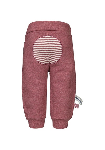 Organicera Organik Pantolon , Bordeaux Melange Bordo
