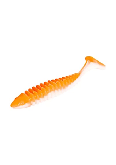 Crony Worm Tail Series 4,5 Cm Orange 20 Pcs