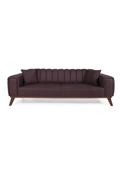 Velar Koltuk Takımı Keten Bordo Kazayağı Velar Koltuk Takımı Keten Bordo Kazayağı