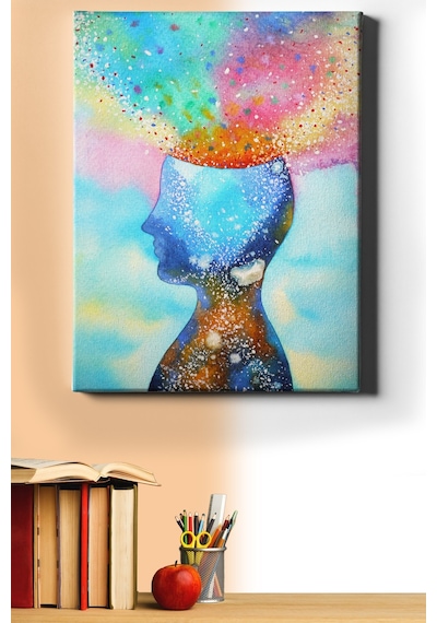 Webstyle Sayılarla Boyama Seti Kasnaklı Düşler Ve Renkler 60 X 75 Cm
