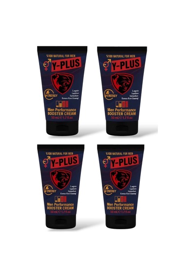 Y-plus Kırmızı Kore Ginsengli Natural Men Booster Cream 50 Ml X 4 Adet