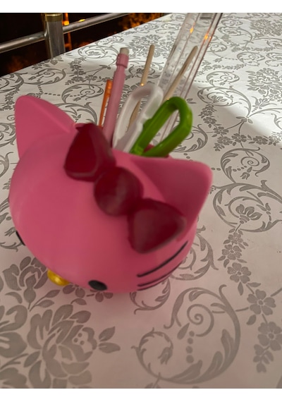 Hello Kitty Kalemlik - Organizer Koyu Pembe