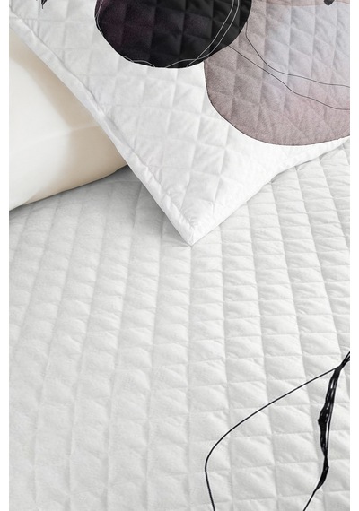 Geometrik Gri Genç Odası Tek Kişilik Pike Takımı - Antrasit Vizon 160x220 Cm Kapitone Yatak Örtüsü Naif Papatya Yansıması Geometrik Gri Genç Odası Tek Kişilik Pike Takımı - Antrasit Vizon 160x220 Cm Kapitone Yatak Örtüsü Naif Papatya Yansıması
