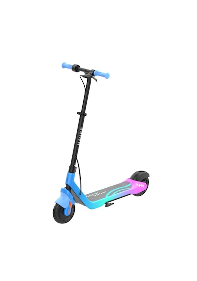 K100 Plus Ayarlanabilir Gidonlu Çocuk Elektrikli Scooter 160w Güç 11 Km Menzil Mavi