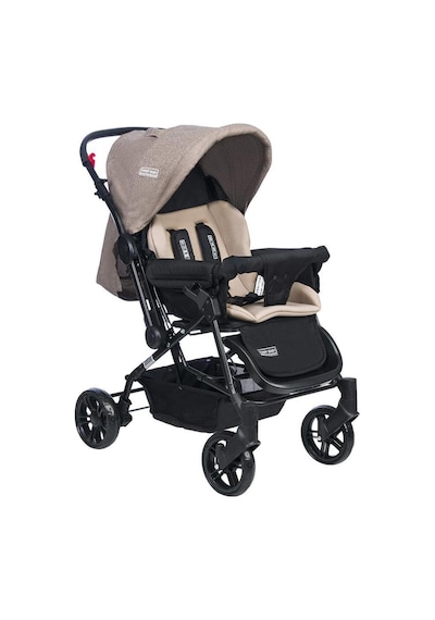 Tommybaby Luna 4'lü Set Puset Beşik Yağmurluk ve Bebek Arabası Antrasit
