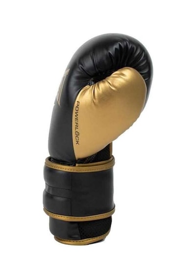 Everlast Powerlock 2r Training Glove Black/gold 12oz P00002662 Çok Renkli