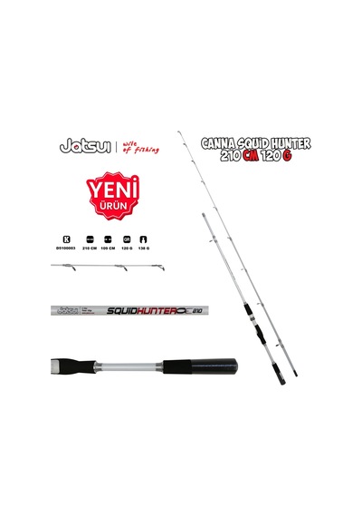 Eurofısh Jatsui Canna Squid Hunter Kamış 210 Cm