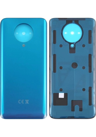 Xiaomi Uyumlu Poco F2 Pro Arka Pil Batarya Kapağı M2004j11g - Mavi