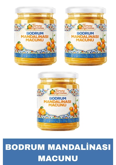 Turunç Diyarı Bodrum Mandalinası Macunu 250 G