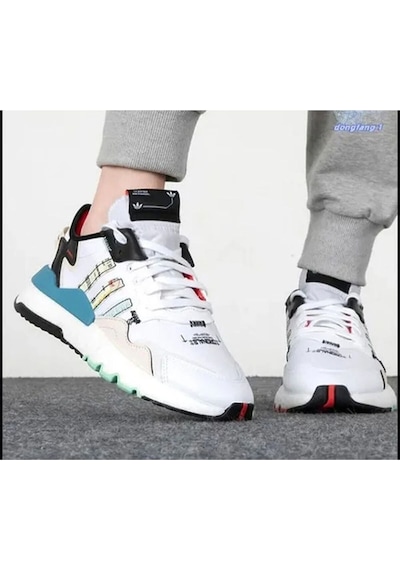 Adidas Adidas Nite Jogger Erkek Sneaker Ayakkabı Erkek Beyaz