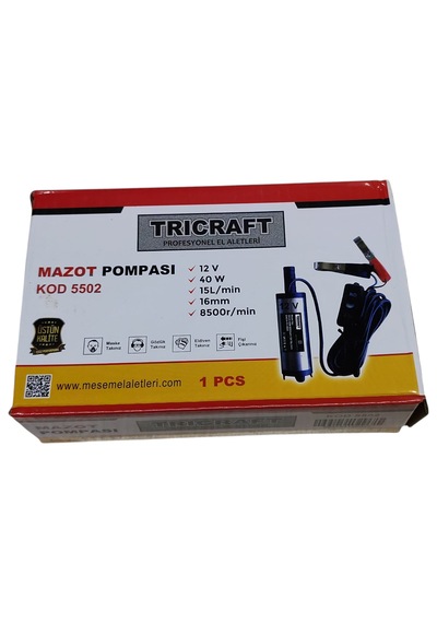 Profesyonel Mazot Pompası 12 V 01