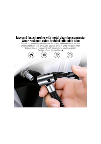 Sones Suıtu St-5002 Dc 12 V Araba Hava Kompresörü Lastik Şişirme 150 Psı  Dijital Ekran Modeli + Araç Kutusu