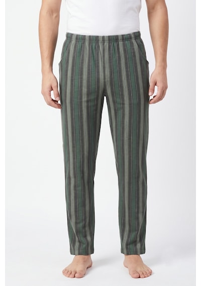 İki Yıldız Erkek Tek Penye Pijama Alt Bgl-st05657 Haki