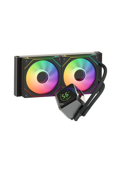 Gamebooster 240mm Sıght Pro 240b Gb-lcs-sp240b Argb Am5-1851p Sıvı Soğutmalı İşlemci Fanı