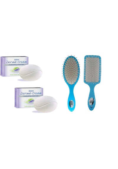 Dalan Derma Cream Nemlendirici Sabun 100gr X 2ad Saç Tarak Fırça