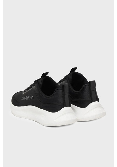 Calvin Klein Logolu Sneaker Ayakkabı Hw0hw03293beh Kadın Ayakkabı Hw0hw03293 Beh Siyah
