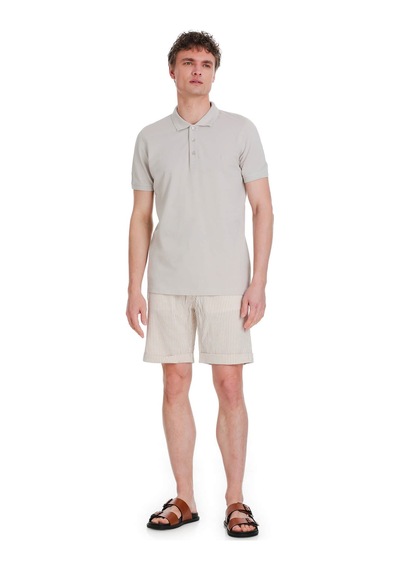 Hatemoğlu Taş Regular Fit 100% Pamuk Polo Yaka Tişört 1991432 Taş-01 Hatemoğlu Taş Regular Fit 100% Pamuk Polo Yaka Tişört 1991432 Taş-01