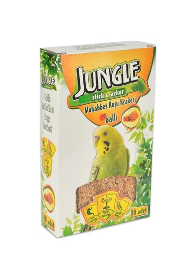Jungle Tava Muhabbet Kuşu Krakeri, 10'lu Paket