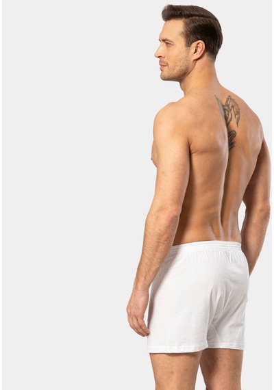 Türen Erkek Penye Boxer 130/Beyaz 001