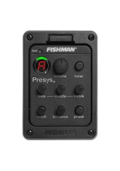Fishman 201 Presys Blend Ekolayzer Modeli İle Nikel Jack Yuvası Ve Dahili Tuner Özellikleri