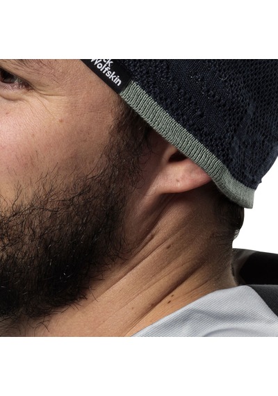 Jack Wolfskın Jack Wolfskin Brand Beanie Unisex Mavi Bere 1010 Lacivert