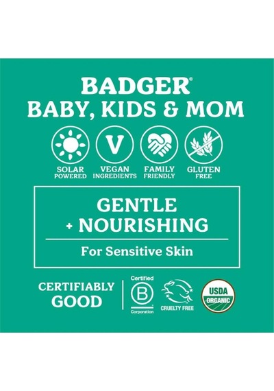 Badger Bebek Yağı 118 ML + Sirenol Organik Pişik Kremi 87 ML + Bebek Şampuanı 400 ML