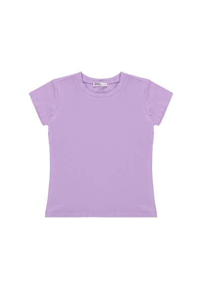 Civil Girls Basic 2-5 Yaş Tişört - Lila