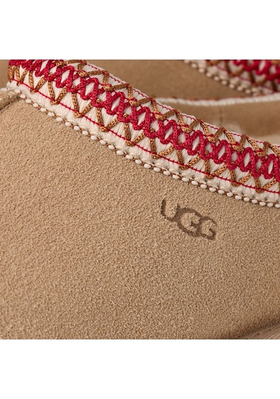 Sand / Dark Cherry Terlik Kadın 1174470 Ugg W Tasman Iı Sand / Dark Cherry