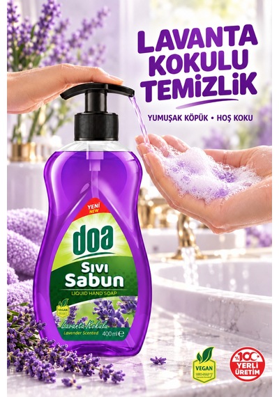 Sıvı Sabun Lavanta / 400 Ml - 624352954