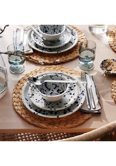 Ikea Silversida Yemek Takımı 24 Parça Çok Renkli