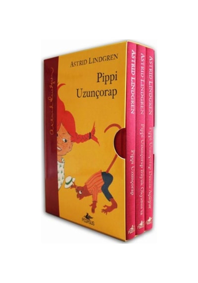 Pippi Uzunçorap Serisi Kutulu Set (3 Kitap) Pippi Uzunçorap Serisi Kutulu Set (3 Kitap)