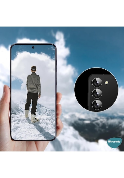 Xiaomi Poco X7 Pro Tekli Kamera Lens Koruma Camı Siyah Poco X7 Pro İle Uyumlu Ekran Koruyucu - Siyah