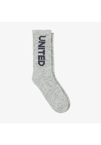 Unıted4 Classic Unisex Gri Çorap 707828