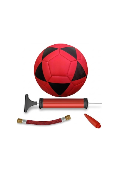Aee Voleybol Topu + 3 Lü Mini Pompa Seti Indoor Outdoor Dayanıklı Şişirme Pompalı Set Karışık Renk Ve Model Açık Gri