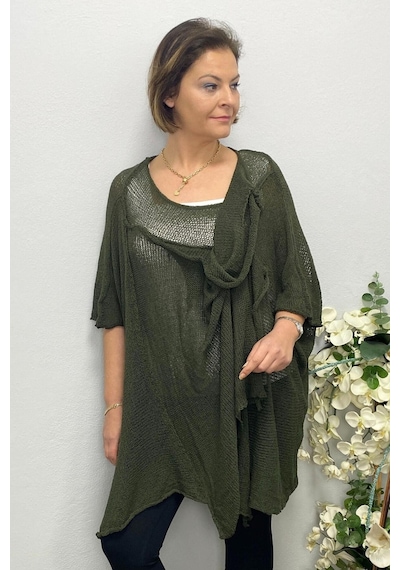 Mia Butik Kadın Haki Tasarım Merserize Mevsimlik Bluz-1601 Haki Mia Butik Kadın Haki Tasarım Merserize Mevsimlik Bluz-1601 Haki