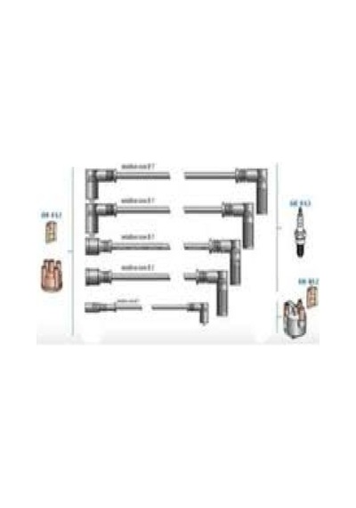 Doduco 7711 Buji Kablo Tk Tmpr 1.6 S-sx-sxa-sxak-tipo S-sx-sl Uyumlu