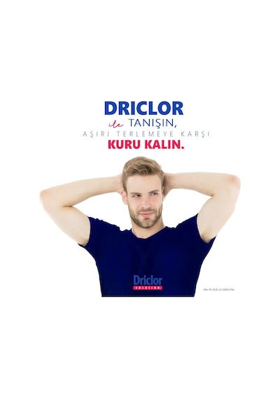 Driclor Aşırı Terleme Önleyici Antiperspirant Roll-On Deodorant 3 x 20 ML