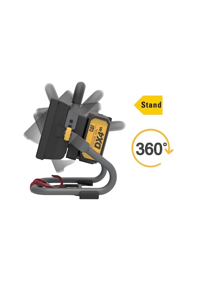Cat Dx62b 18volt 20w 750/1600 Lümen Profesyonel İki Kademeli Led Projektör Akü Dahil Değildir