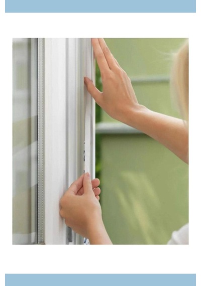 Pratik Sineklik Pencere Hazır Sineklik Çift Kanat 5 Adet 75x125cm Cam