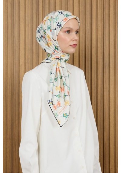 Pierre Cardin Sura İpek Eşarp Siyah Siyah