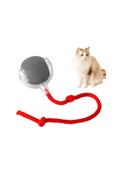 Qingmipy Otomatik Kedi Oyun Topu - Av İçgüdüsünü Uyaran Akıllı Ve Etkileşimli Kedi Oyuncak