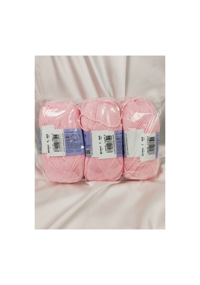 Madame Petite Antipilling Şeker Pembe El Örgü İpi 3 Adet Amigurumi İpi - Renk: 039