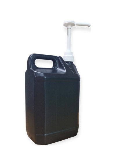 5 Litre Pompalı Bidon/sabunluk Siyah Siyah