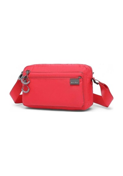 Smart Bags Ultra Light Kırmızı Kadın Çapraz Askılı Çanta Smb-3148 Kırmızı