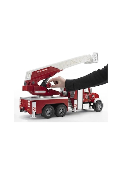 Merdivenli Ve Su Püskürten Mack Granit İtfaiye Model Aracı