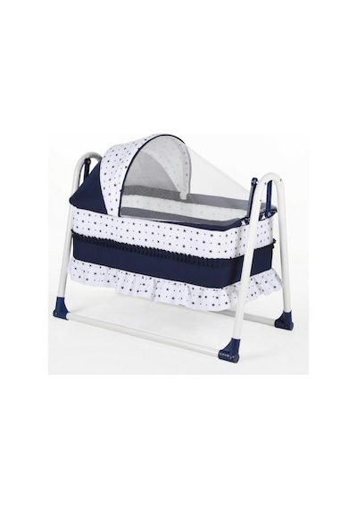 TommyBaby Yuvam Lüx Sepet Beşik Portatif Bebek Beşiği Sallanır