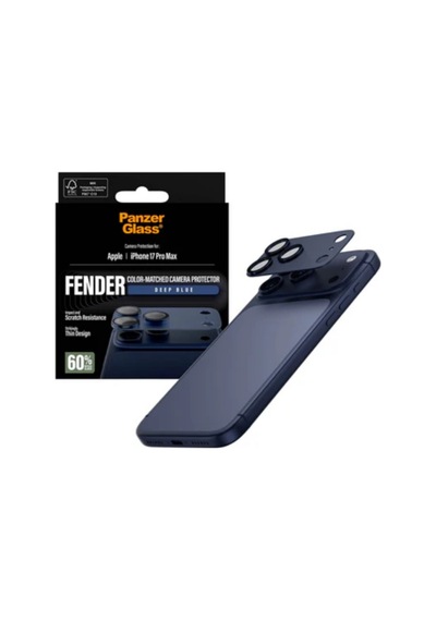 Panzerglass Apple Uyumlu iPhone 17 Pro Max Fender Mavi Lens Koruyucu Mavi