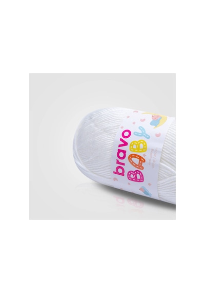 Baby Tüylenmez Anti Pilling Bebek Yünü 100 Gr 250 Metre Renk Kodu: 101 Beyaz